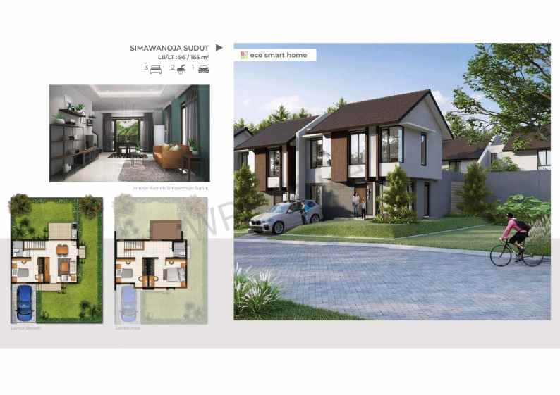 rumah kota baru parahyangan