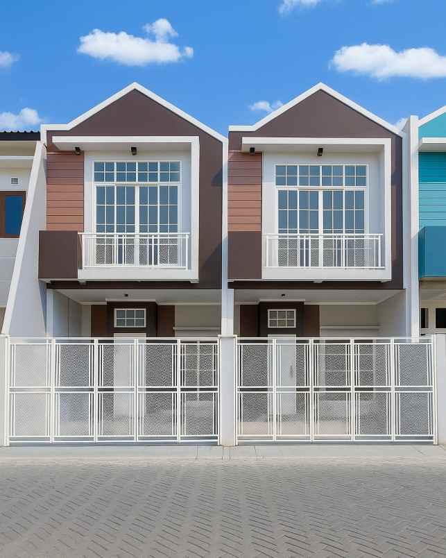 rumah lebak indah new minimalis row 3 mobil