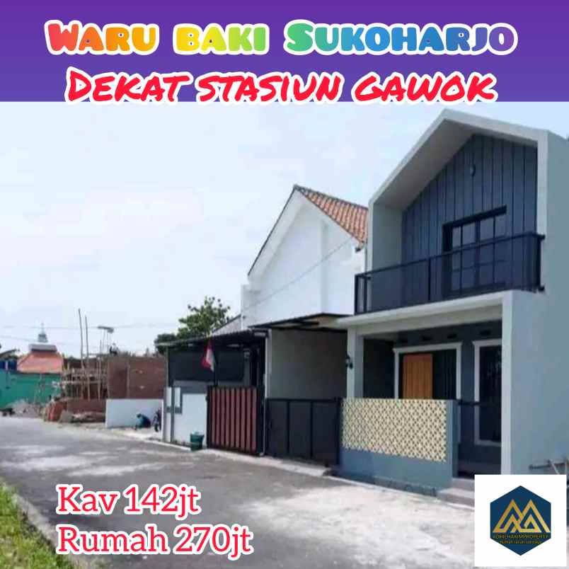 rumah mezanine murah di waru baki sukoharjo