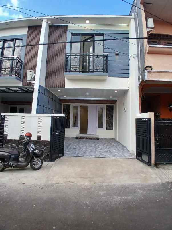 rumah minimalis cantik di perumnas beji depok utara