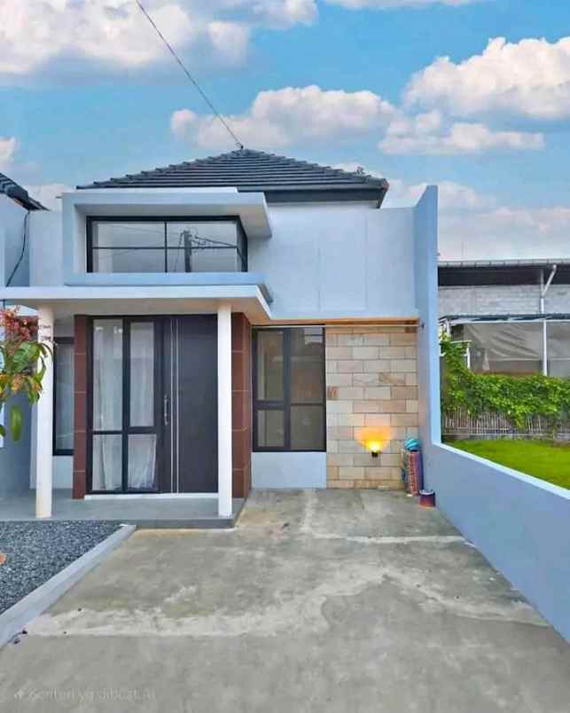 rumah modern lokasi belakang binus araya malang
