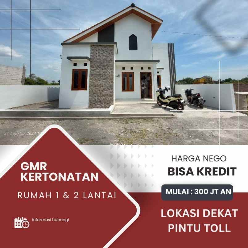 rumah murah dekat ke kampus ums kartasura