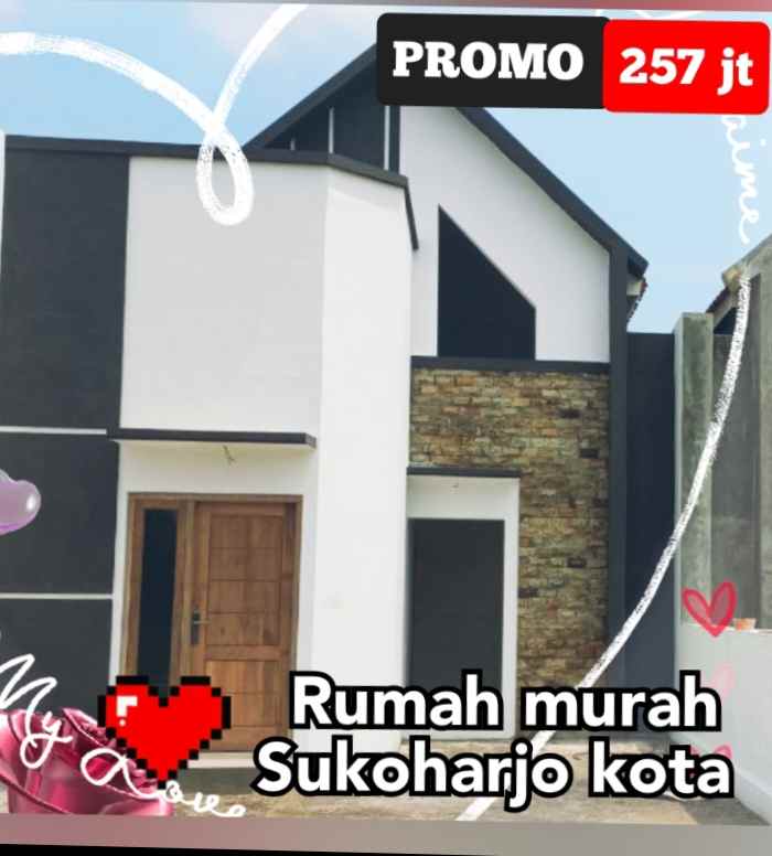 rumah murah di sukoharjo kota