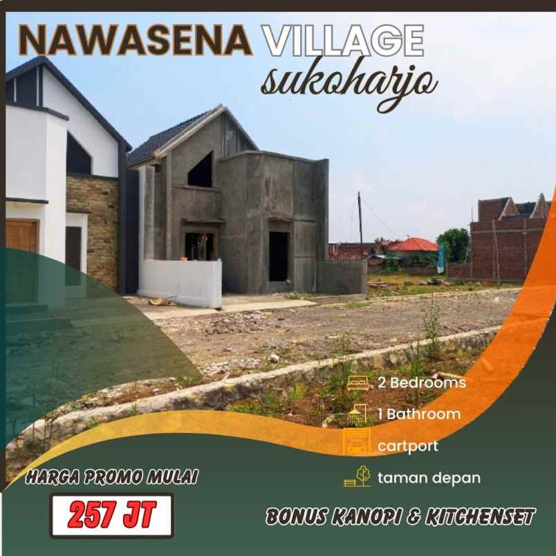 rumah murah di sukoharjo kota