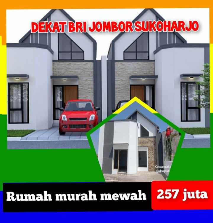 rumah murah di sukoharjo kota