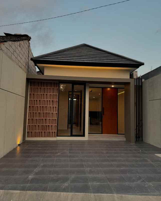 rumah murah minimalis modern di kalasan sleman