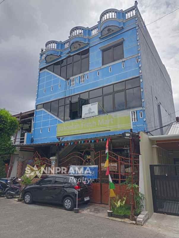 rumah ruko 4 lantai beji depok rilin