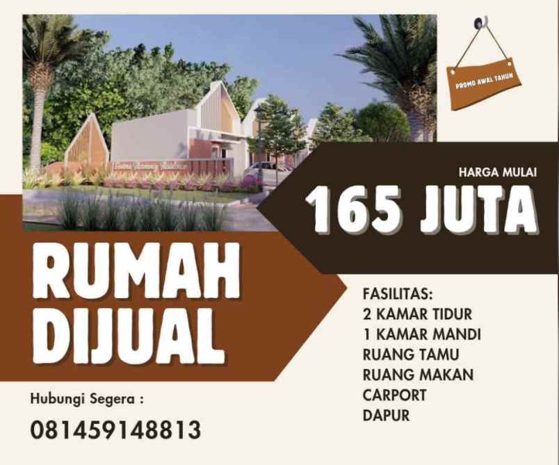rumah scandinavian ngoro industri 195 juta an free shm