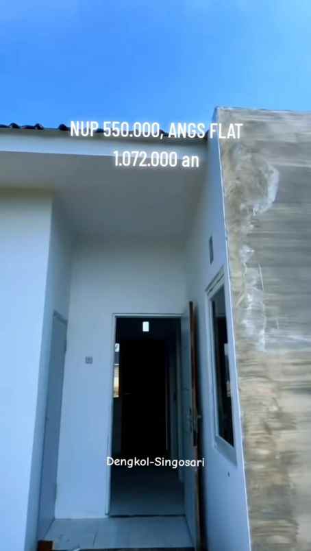 rumah subsidi murah dekat tol singosari malang