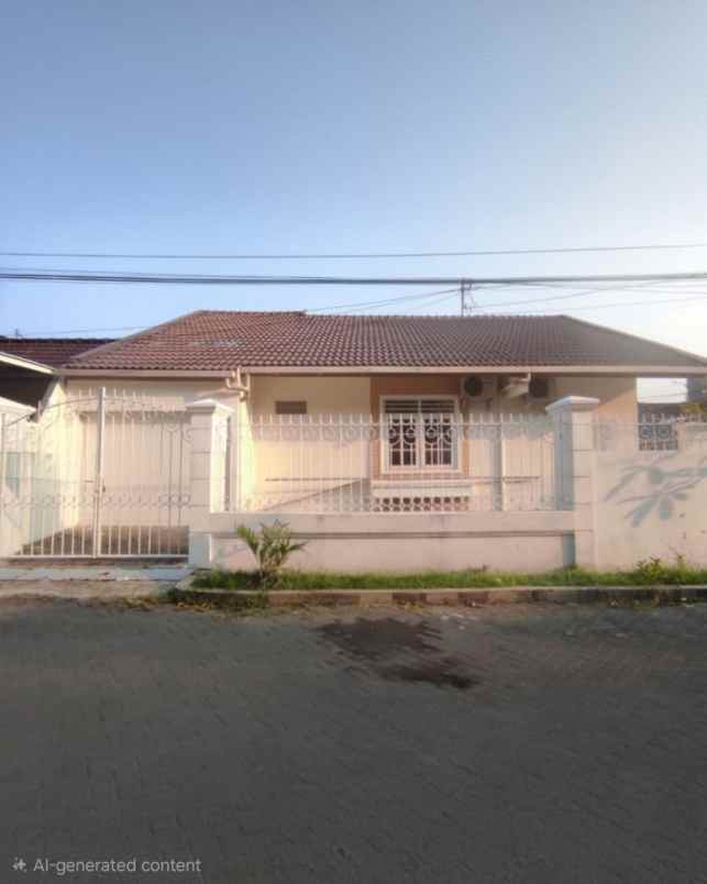 rumah sutorejo tengah strategis row 2 5 mobil