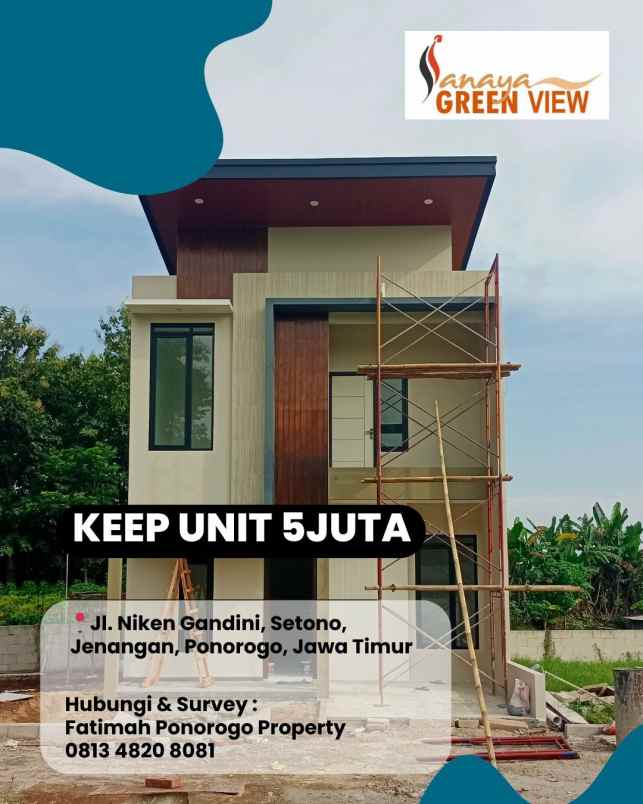 rumah syariah minimalis di ponorogo