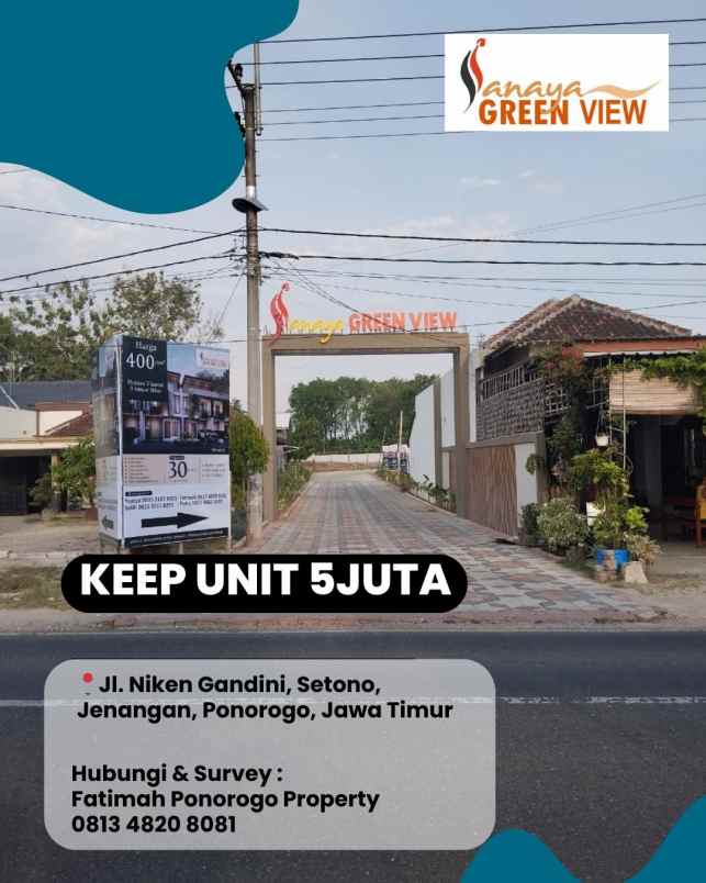 rumah syariah minimalis di ponorogo