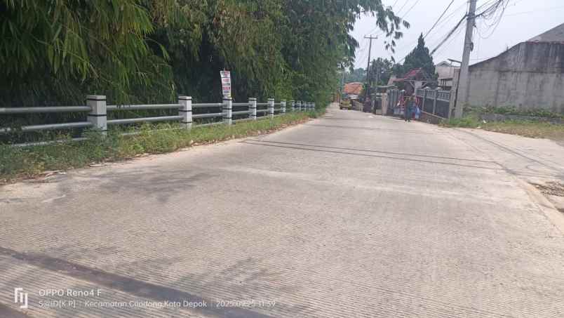 tanah 100 m2 siap bangun kalimulya depok