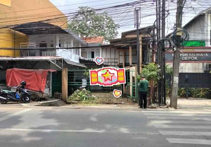 tanah 100 m2 siap bangun kalimulya depok