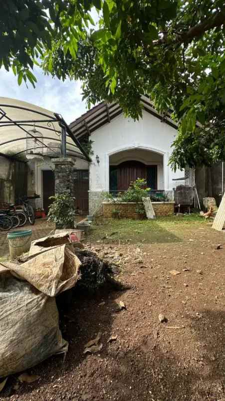 tanah 360 m cirendeu bonus bangunan dekat mrt