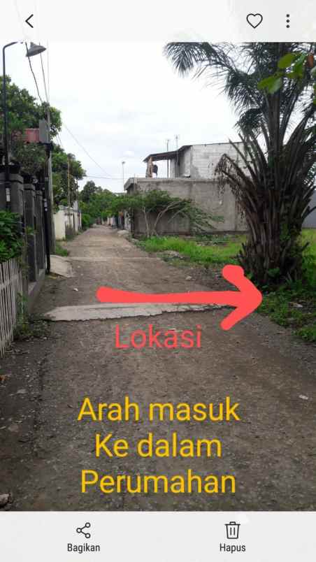 tanah jln jagawana desa sukarukun