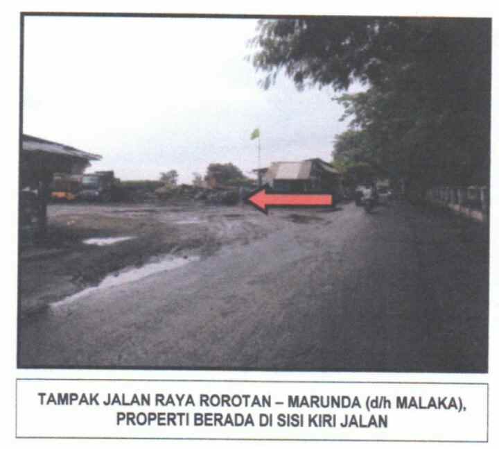 tanah jln raya rorotan marunda