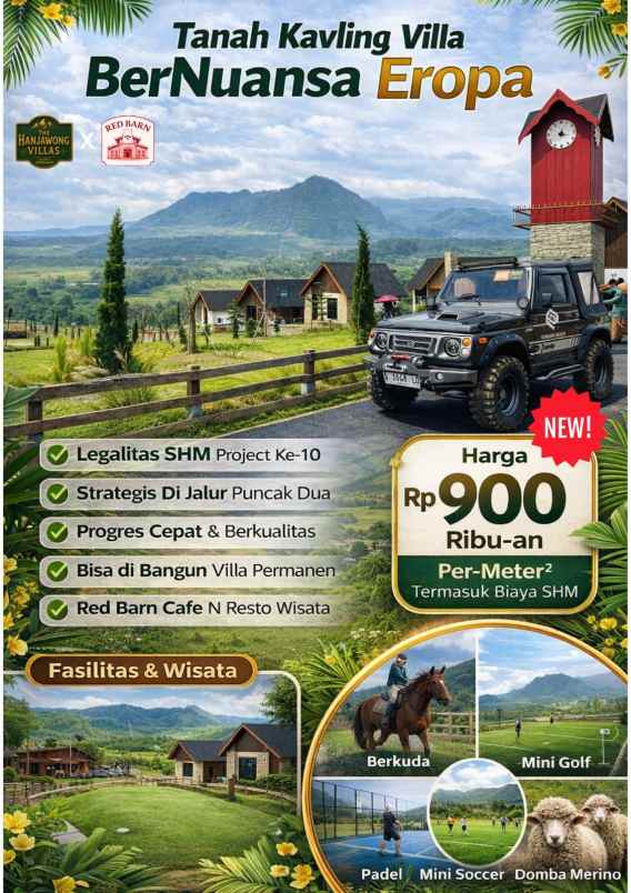 tanah kavling di sukamakmur bogor