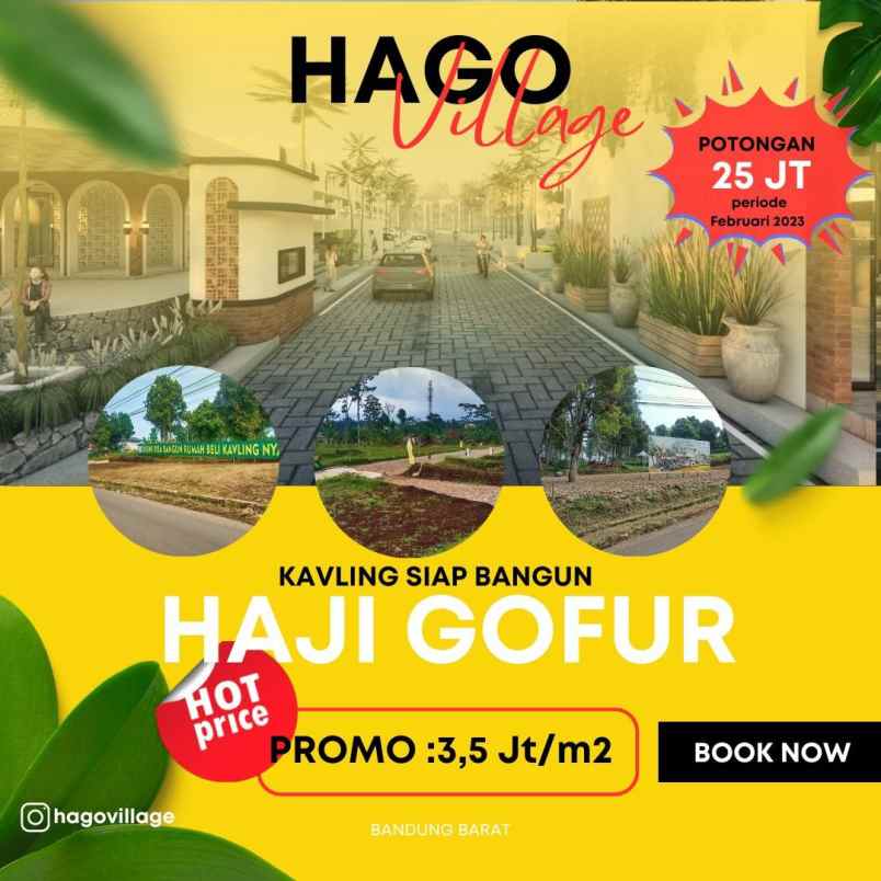 tanah kavling hago village cimahi bandung