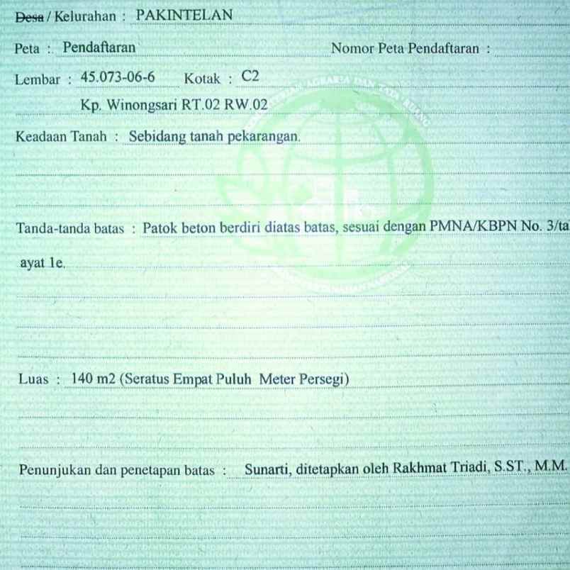 tanah kavling strategis siap bangun shm sekitar unnes