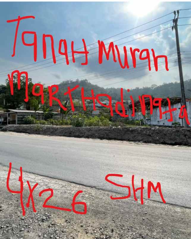 tanah murah di teluk betung timur