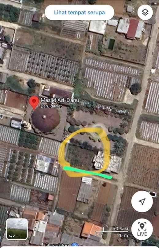 tanah murah lembang cocok buat villa kecil