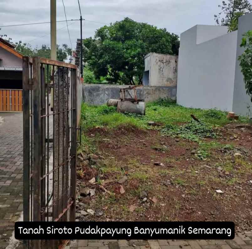 tanah pudakpayung banyumanik semarang