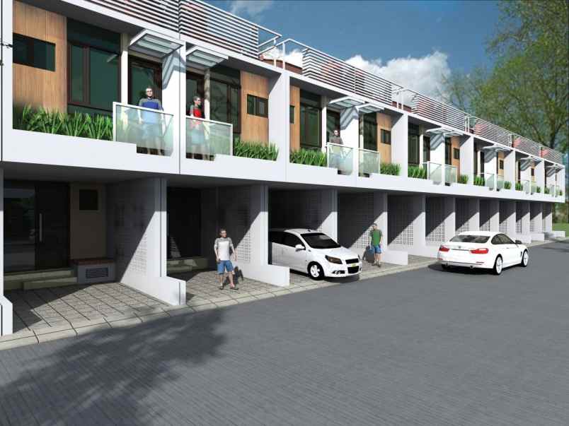 townhouse jakarta dekat stasiun lrt ciracas