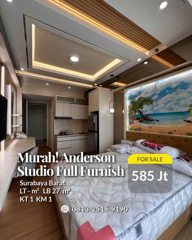 dijual apartemen anderson pakuwon indah