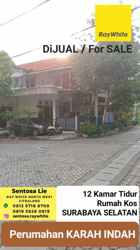 dijual kost jalan karah indah
