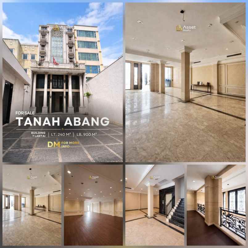 dijual mini building lokasi tanah abang jakarta pusat