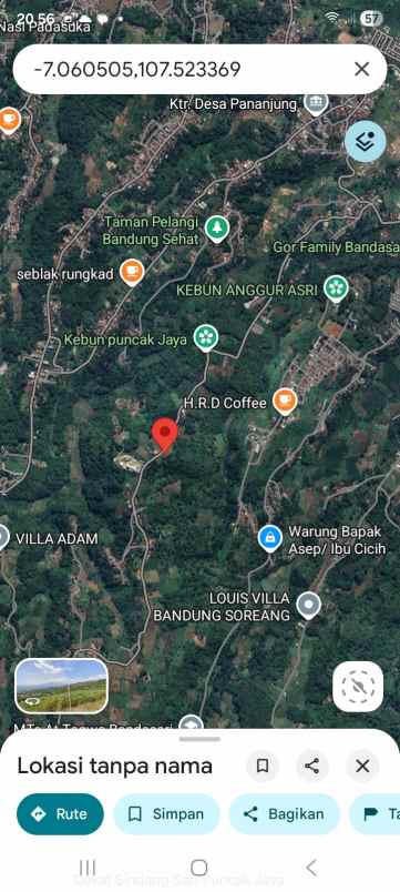 dijual murah tanah shm sayap tol soreang kab bandung