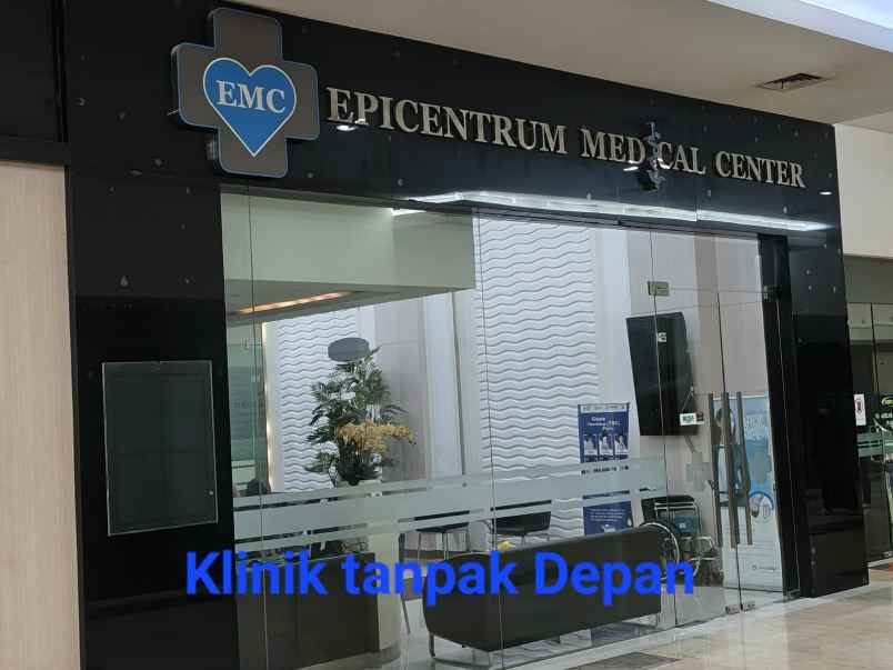 dijual properti komersial untuk klinik epiwalk
