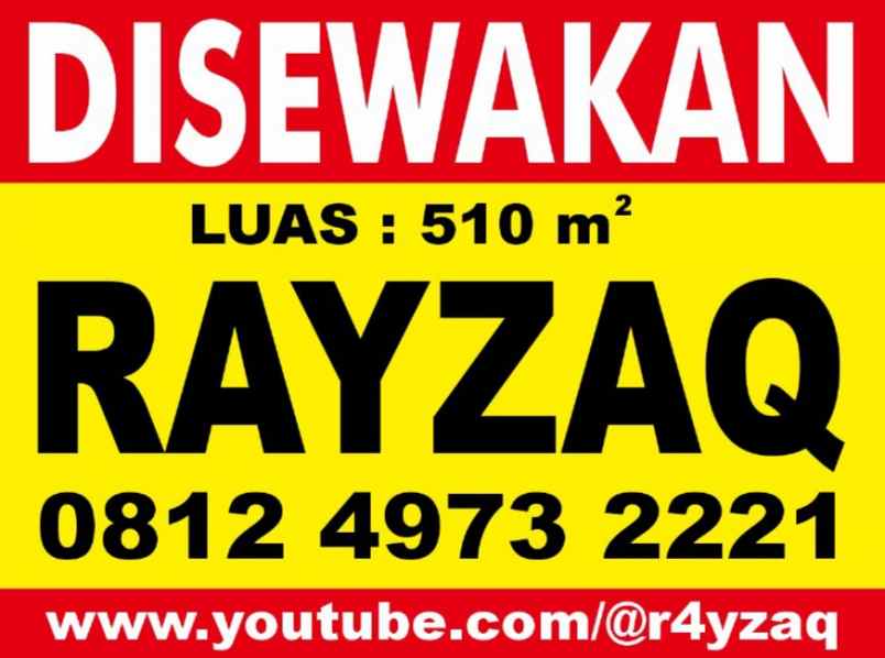 dijual ruko gudang kantor jalan kh wachid hasyim