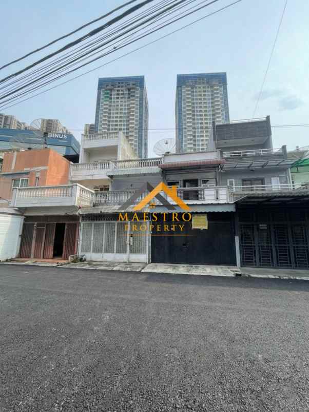 dijual ruko gudang kantor jalan laboratorium 1 depan