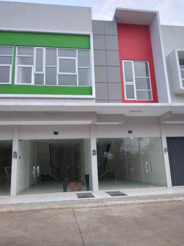 dijual ruko gudang kantor jalan raya serpong cisauk