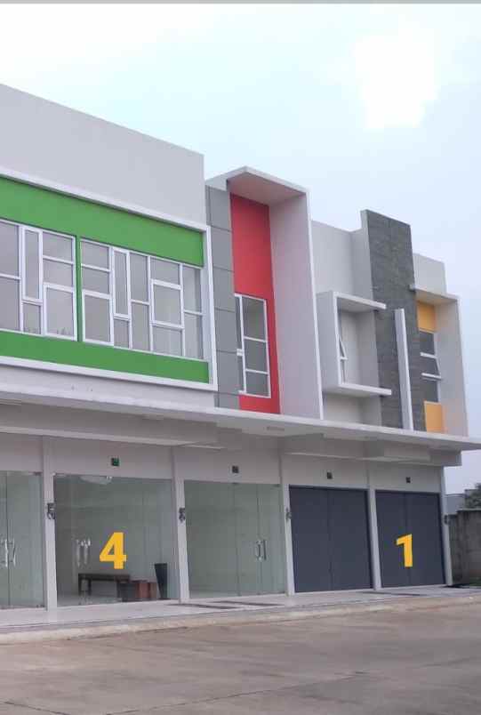 dijual ruko gudang kantor jalan raya serpong cisauk