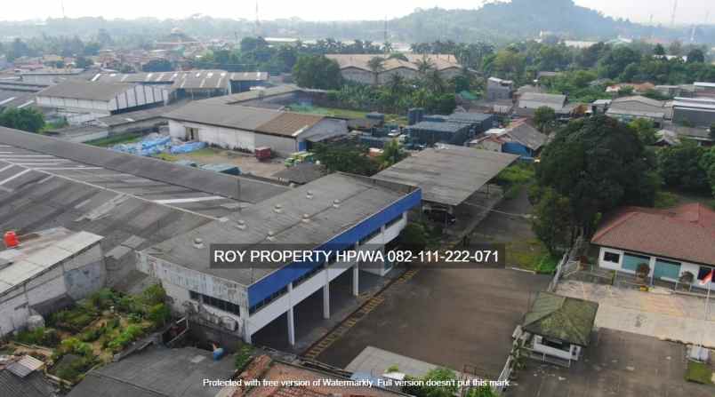 dijual ruko gudang kantor jl raya gunung putri