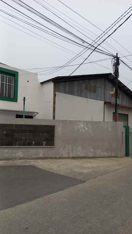 dijual ruko gudang kantor jln agus salim bekasi jaya