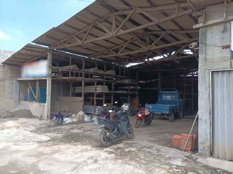 dijual ruko gudang kantor jln raya dadap kosambi
