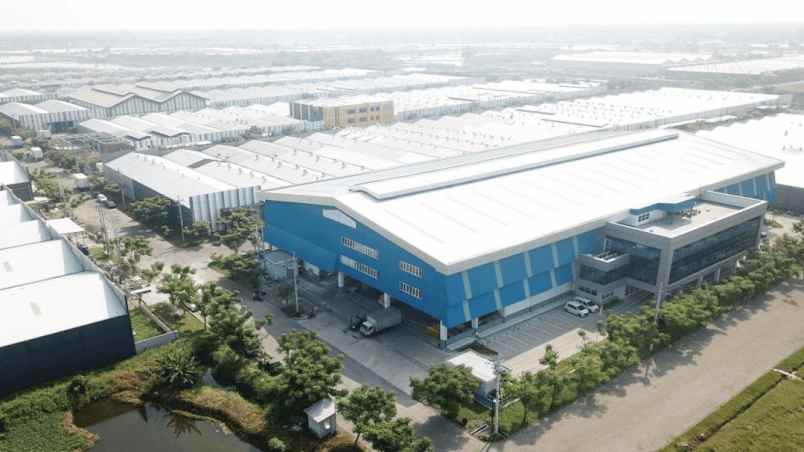 dijual ruko gudang kantor pergudangan safe n lock