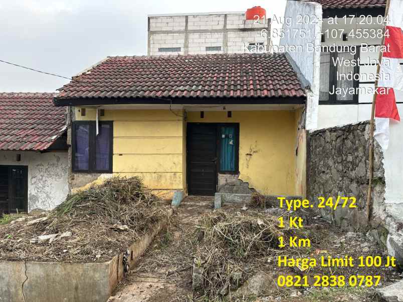 dijual rumah bentang padalarang