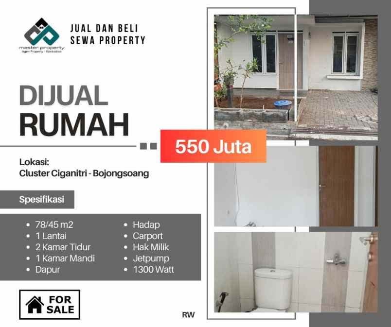 dijual rumah bojongsoang