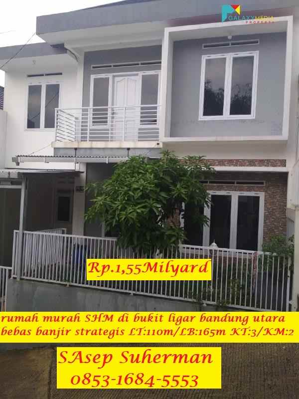 dijual rumah bukit ligar bandung utara