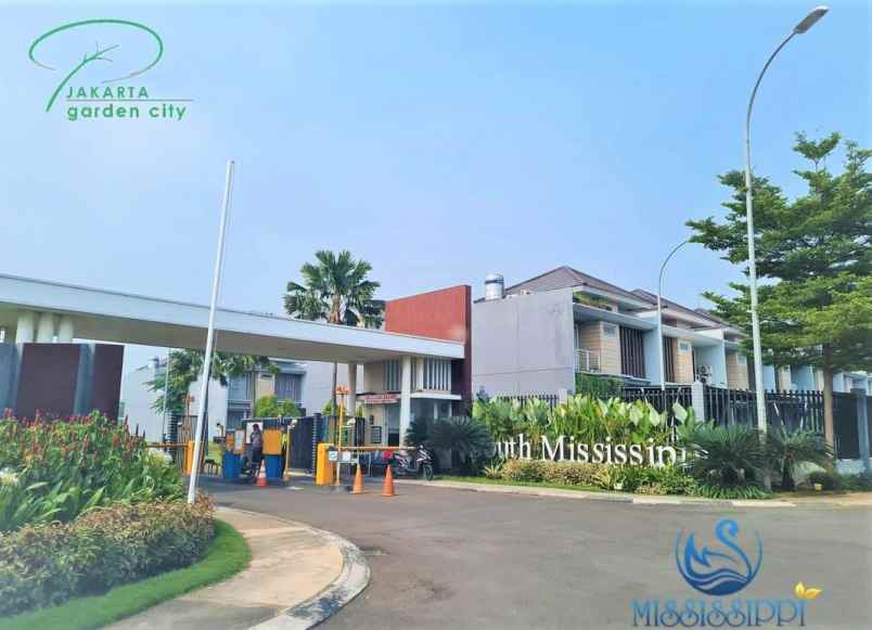 dijual rumah cluster mississippi jgc cakung