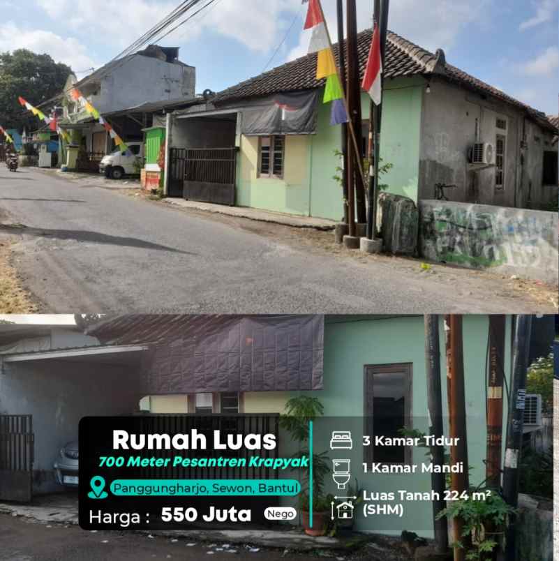 dijual rumah dalam ringroad