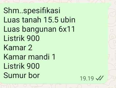 dijual rumah dijual rimah di desa