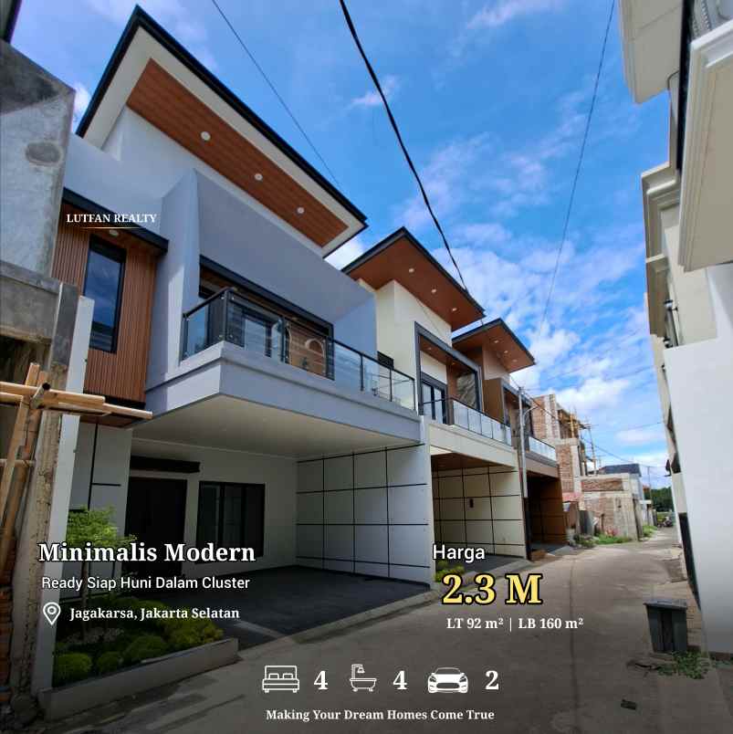 dijual rumah jagakarsa