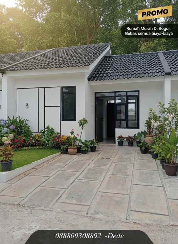dijual rumah jalan raya amd tajurhalang