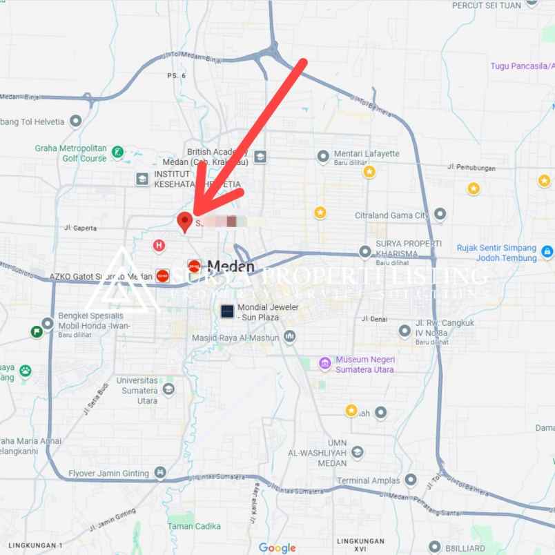 dijual rumah jalan setia baru komplek